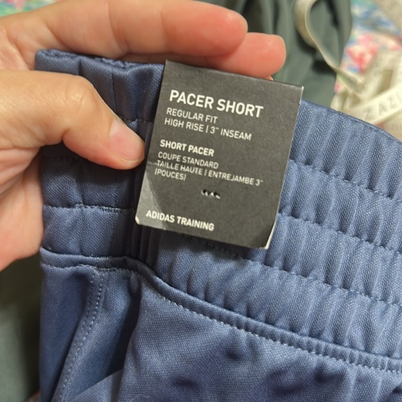 NWT Adidas Training Knit Pacer High 3” Athletic Shorts - Picture 3 of 4